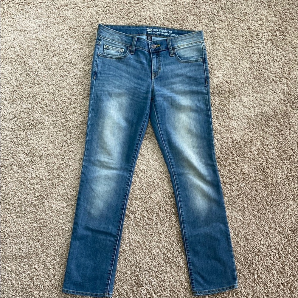 GAP Blue Straight Jean Modern Fit